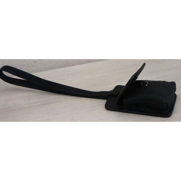 Free People Street Sounds Black Leather Case For Airpods  + Earbuds - Picture 5 of 8